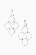 Stella & Dot Arabesque Chandeliers - Silver -  Temporarily Out Of Stock