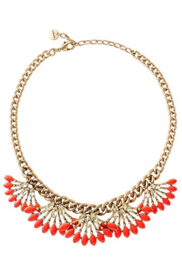 Stella & Dot Coral Cay Necklace