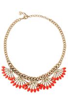 Stella & Dot Coral Cay Necklace