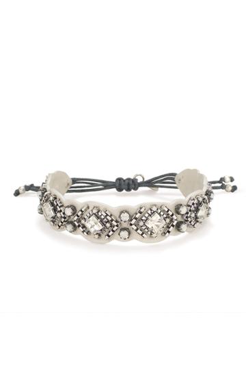 Stella & Dot Chiara Embroidered Bracelet