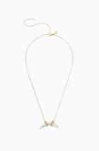 Stella & Dot Arc Pendant Necklace - Gold