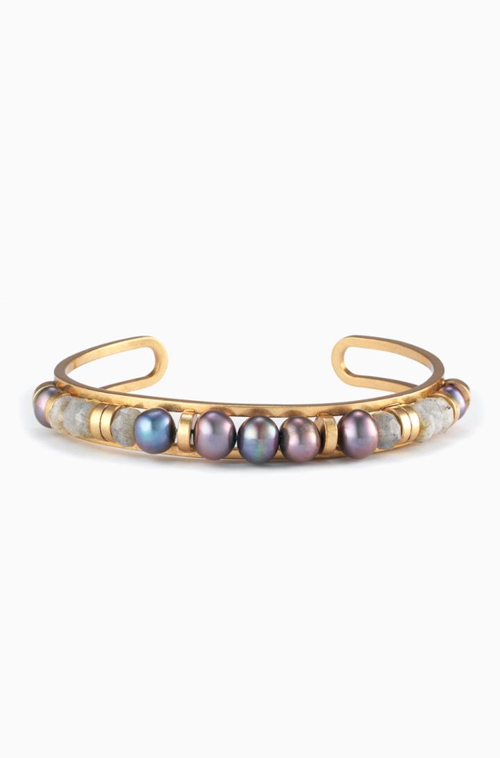 Stella & Dot Elise Pearl Cuff