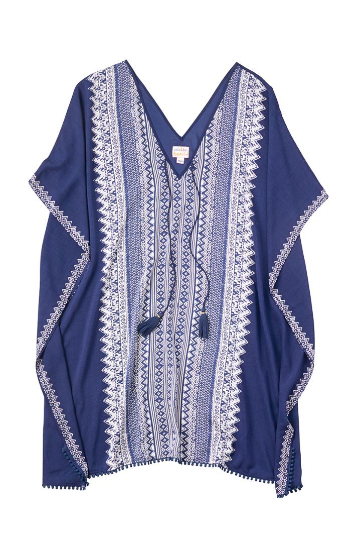 Stella & Dot Caftan - Indigo - Xs/s