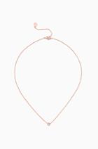Stella & Dot The Wishing Necklace - Rose Gold