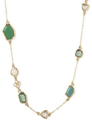 Stella & Dot Pippa Necklace - Green