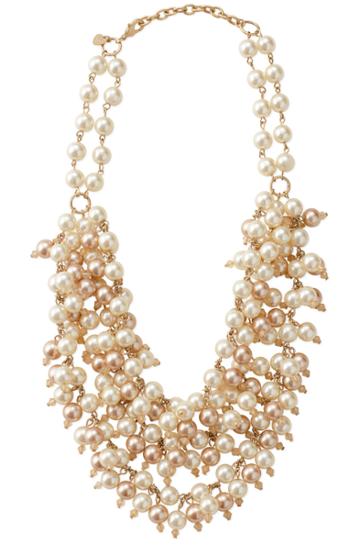 Stella & Dot Sofia Pearl Bib Necklace