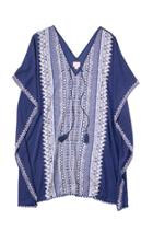 Stella & Dot Caftan - Indigo - L/xl