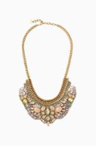 Stella & Dot Giverny Embroidered Necklace