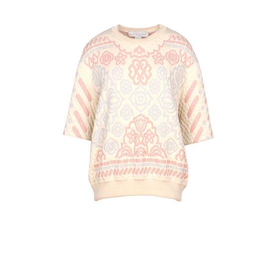 Stella Mccartney Short Sleeved Sweatshirts