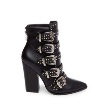 Comet Black Leather