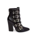Comet Black Leather