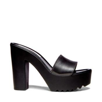 Overnite Black Leather