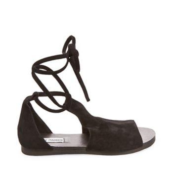 Elaina Black Suede