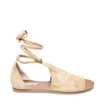 Elaina Natural Suede