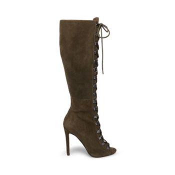 Kinnon Olive Suede