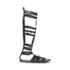 Sparta Black Leather