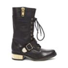 Lollly Black Leather