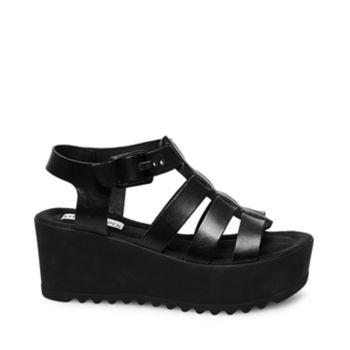 Strangld Black Leather