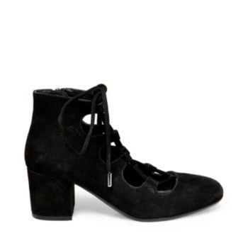 Hailey Black Suede