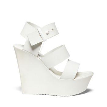 Banda White Leather