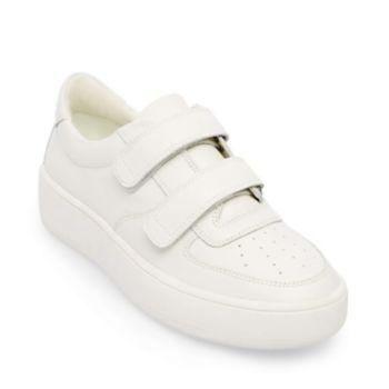 Brag White Leather
