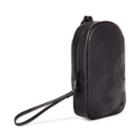 Hudson Black Leather