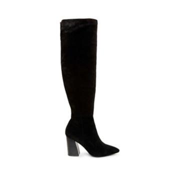 Serve Black Suede