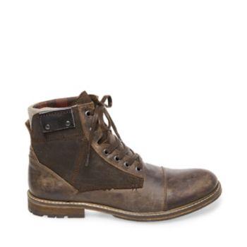 Button Olive Leather