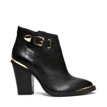 Partnir Black Leather