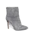 Flappper Grey Suede
