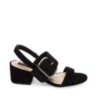 Fond Black Suede