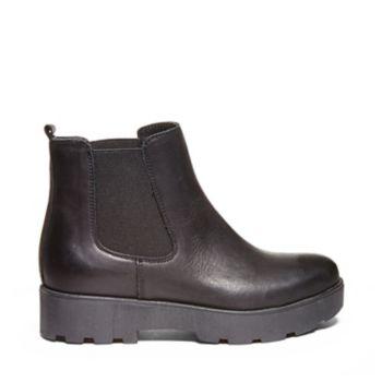 Gretty Black Leather
