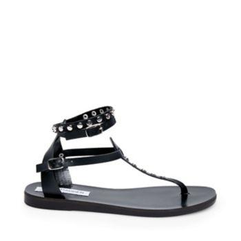 Ruled Black Leather