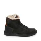 Birch Black Leather