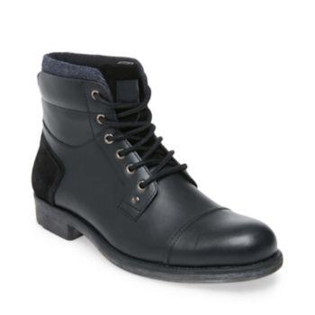 Vestry Black Leather