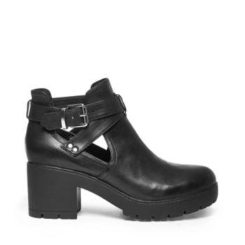 Georgina Black Leather