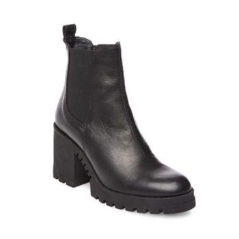 Keenan Black Leather