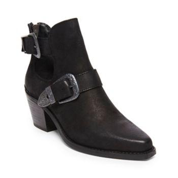 Wolfe Black Leather