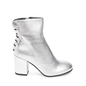 Abdella Silver Leather