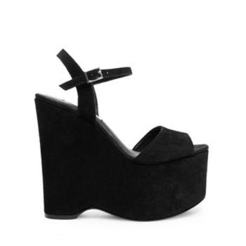 Jaylee Black Suede