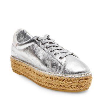Pace White/gold Leather