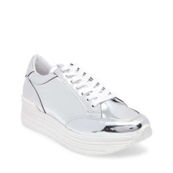 Run White Leather