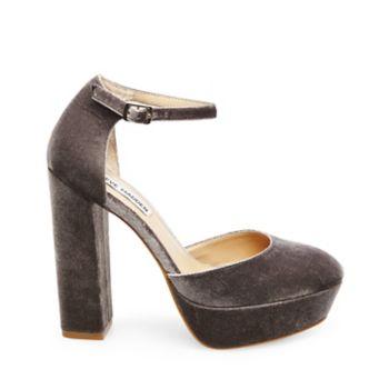 Darla Grey Velvet