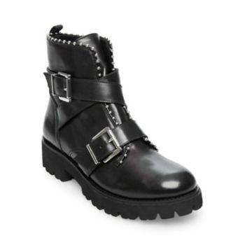 Harbor Black Leather