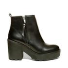Gargoyle Black Leather