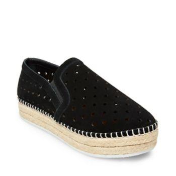 Pixey Olive Suede