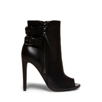 Davita Black Leather