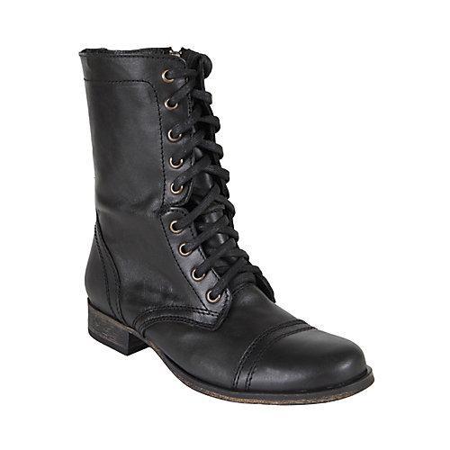 Troopa Black Leather