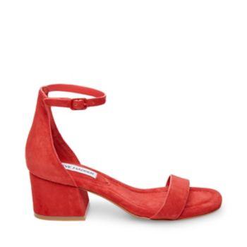 Irena Red Suede