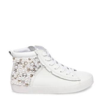 Bayside White Leather